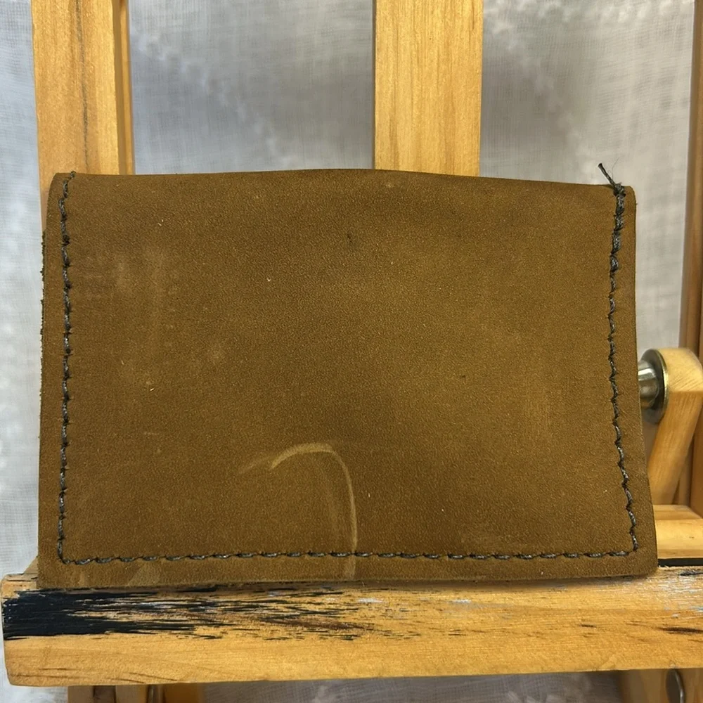 Duluth Pack leather bifold wallet